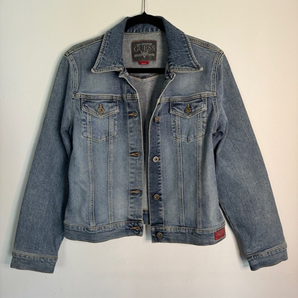 Guess Jeans Women's Denim Jacket Size Medium